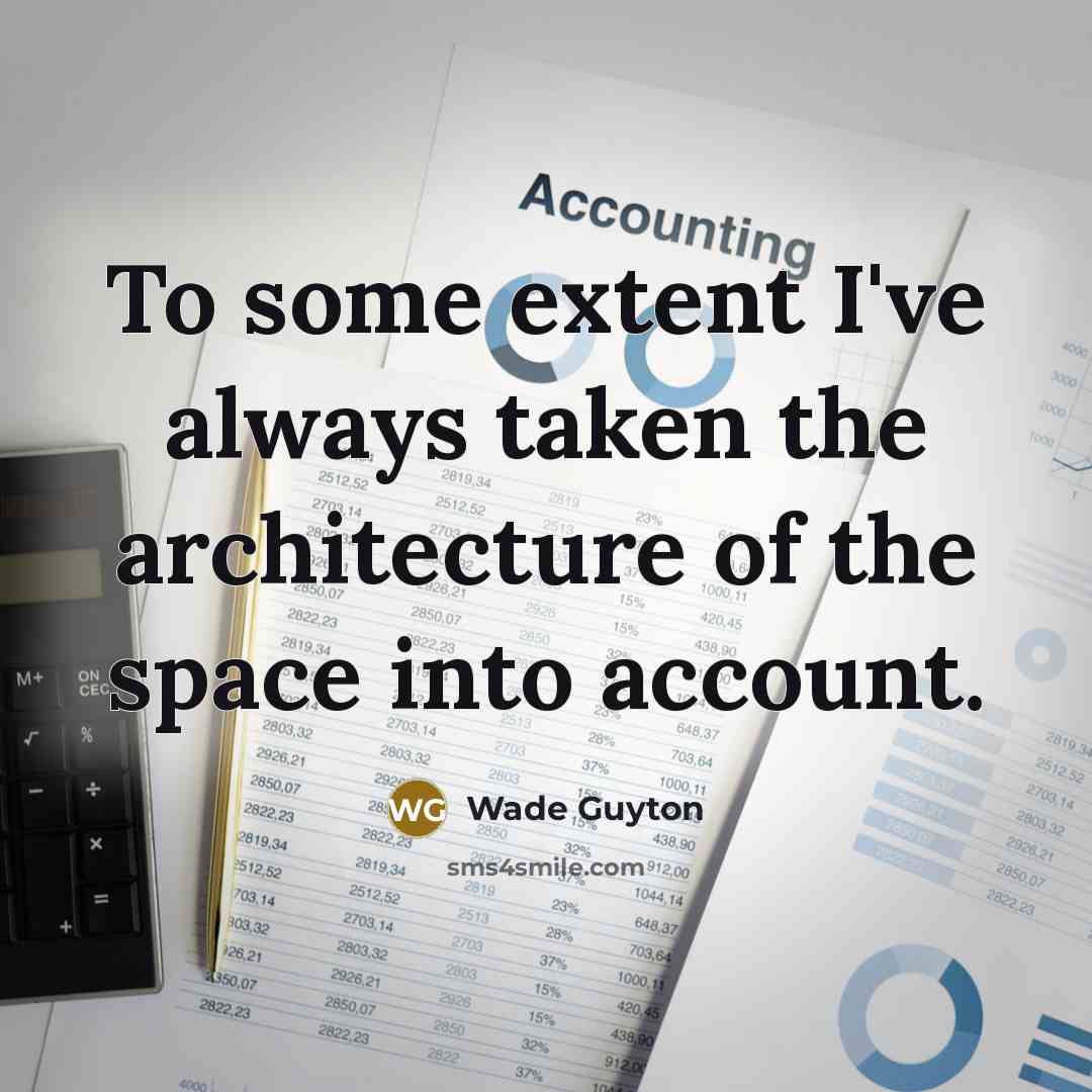 “To some extent I've always taken the architecture of the…” quote by Wade Guyton