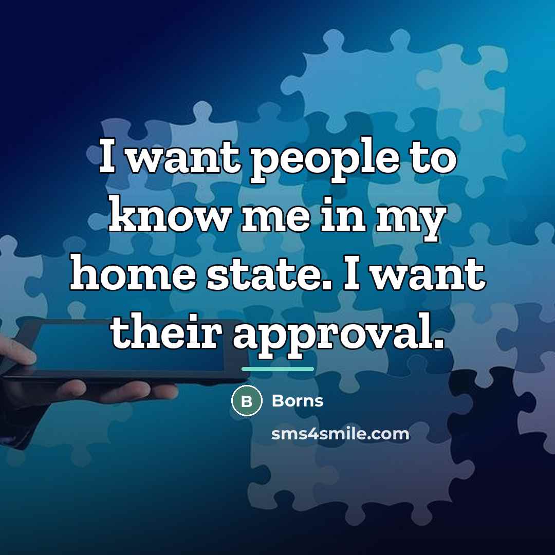 “I want people to know me in my home state.…” quote by Borns