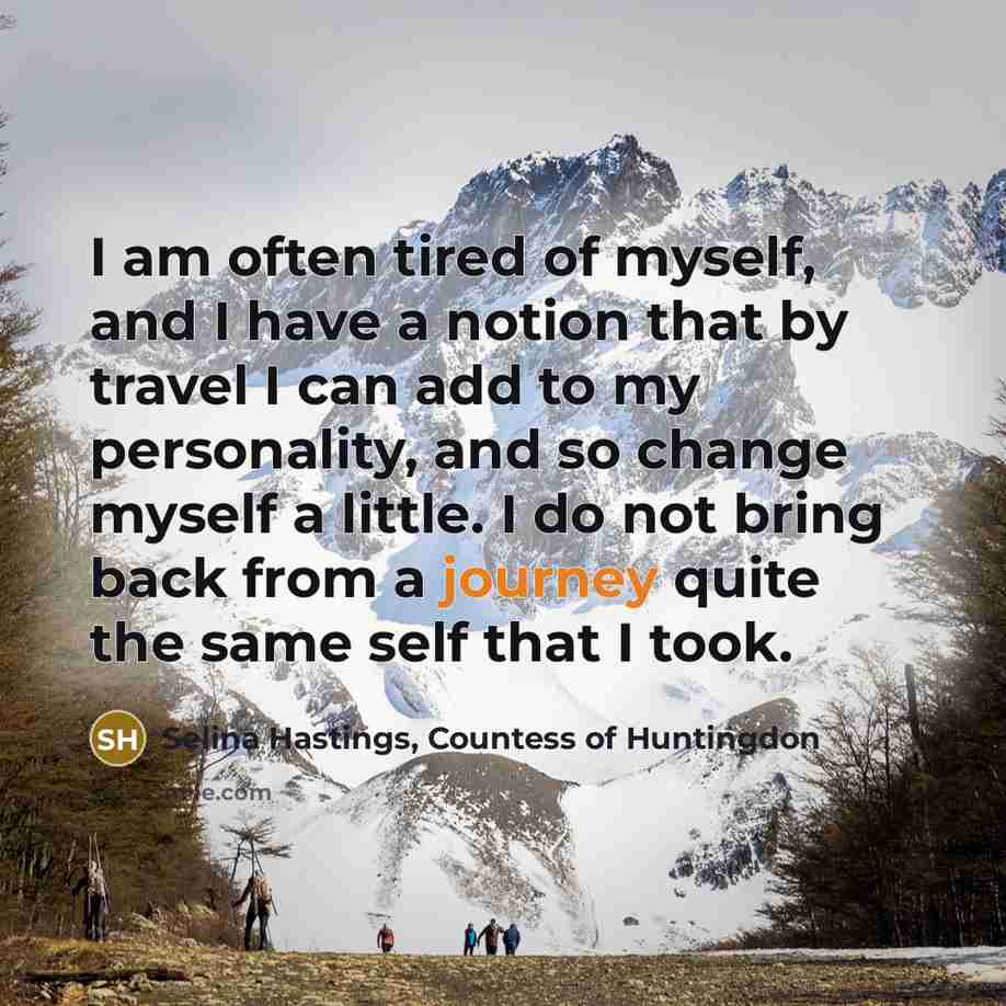 “I am often tired of myself, and I have a…” quote by Selina Hastings, Countess of Huntingdon