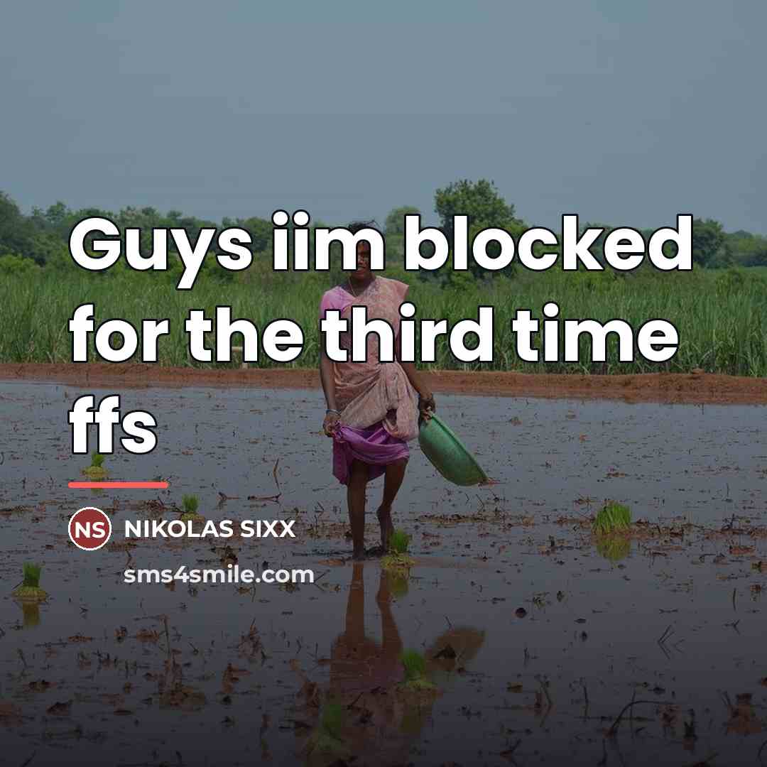 “Guys iim blocked for the third time ffs…” quote by NIKOLAS SIXX