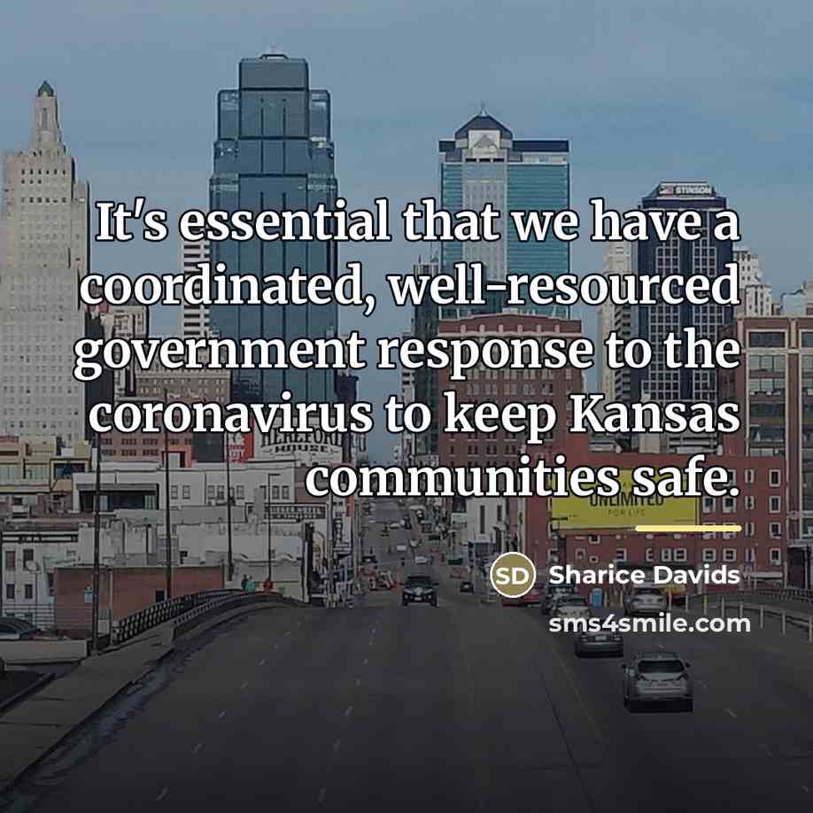 “It's essential that we have a coordinated, well-resourced government response…” quote by Sharice Davids