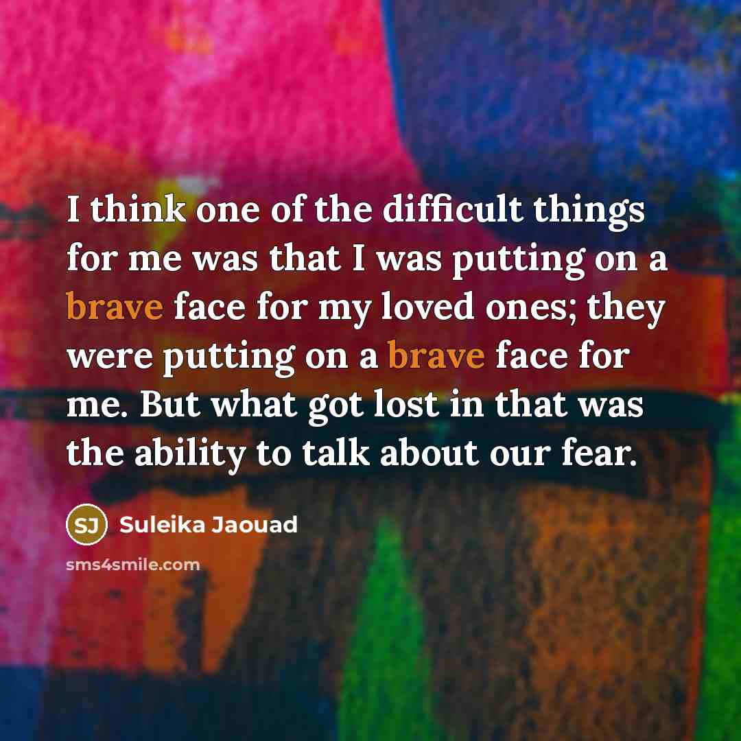 “I think one of the difficult things for me was…” quote by Suleika Jaouad