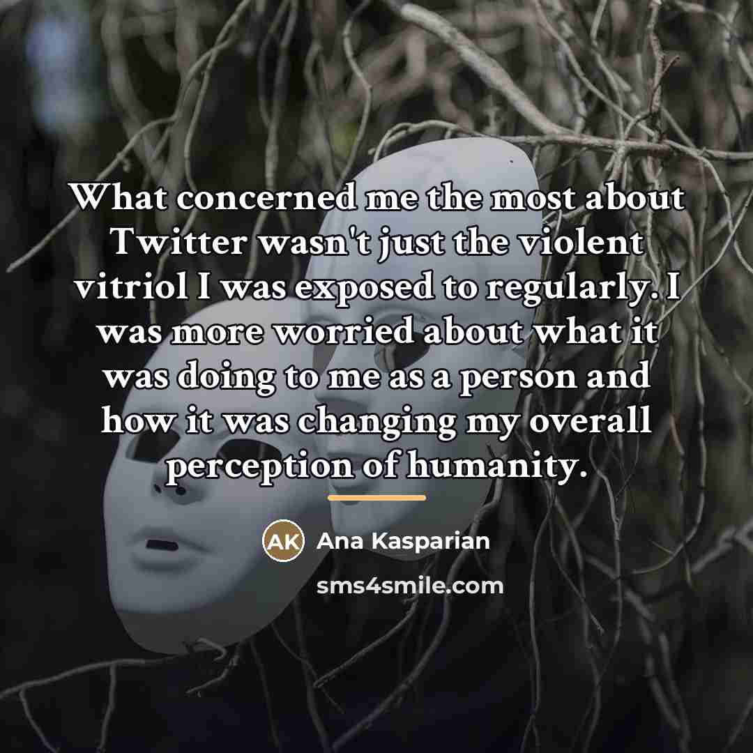 “What concerned me the most about Twitter wasn't just the…” quote by Ana Kasparian