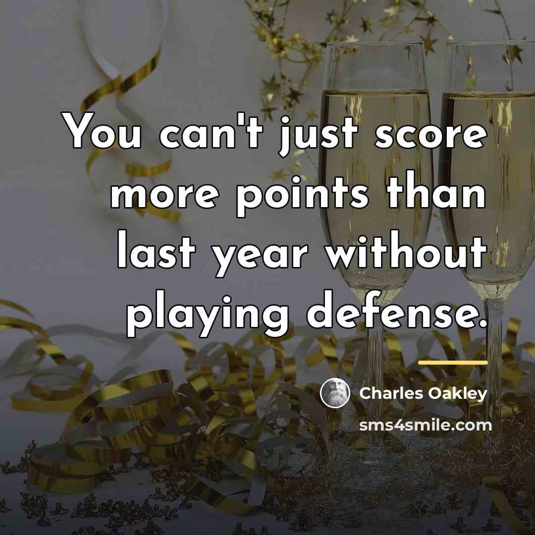 “You can't just score more points than last year without…” quote by Charles Oakley