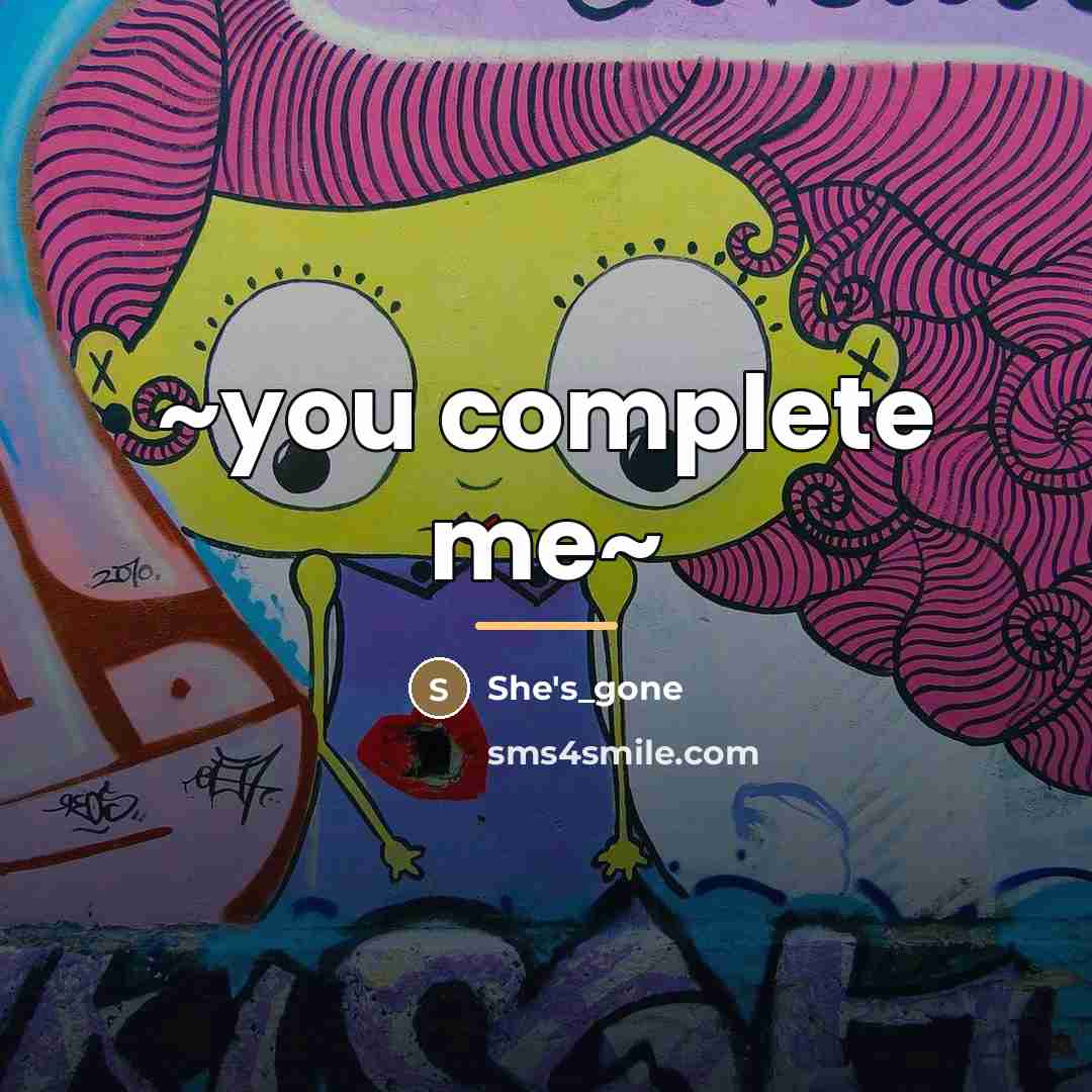“~you complete me~…” quote by She's_gone