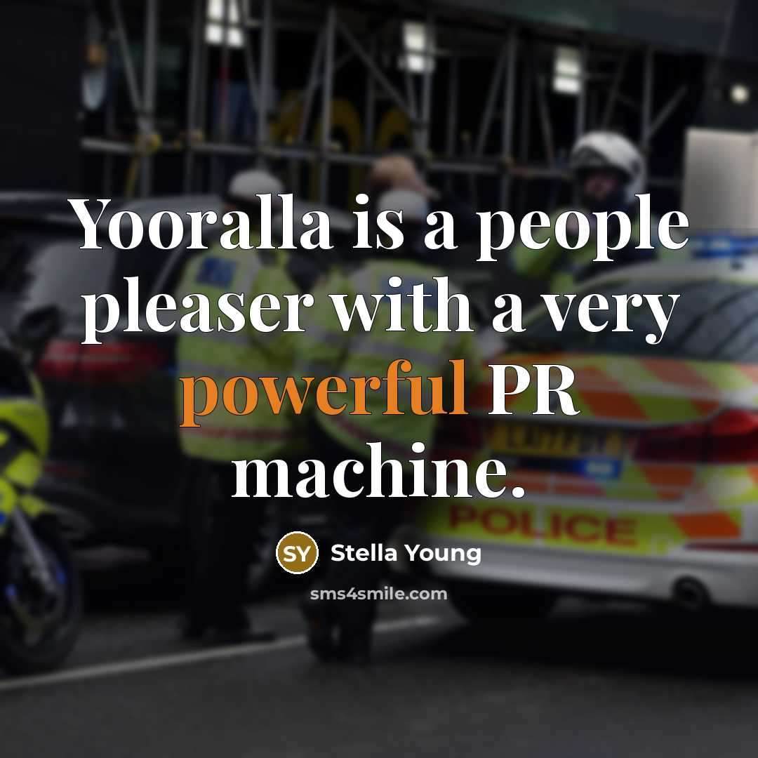 “Yooralla is a people pleaser with a very powerful PR…” quote by Stella Young