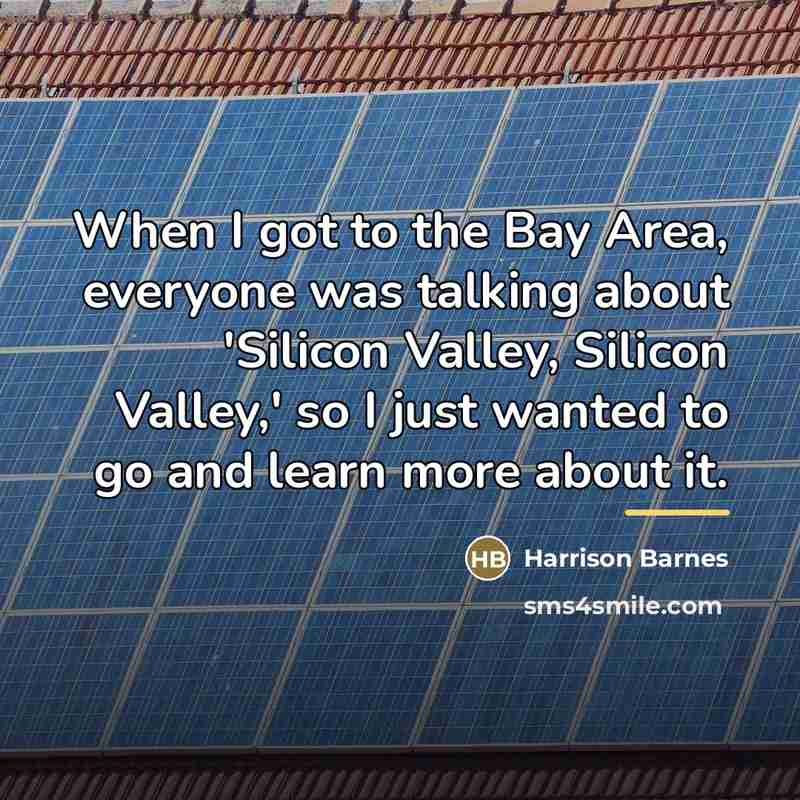 “When I got to the Bay Area, everyone was talking…” quote by Harrison Barnes
