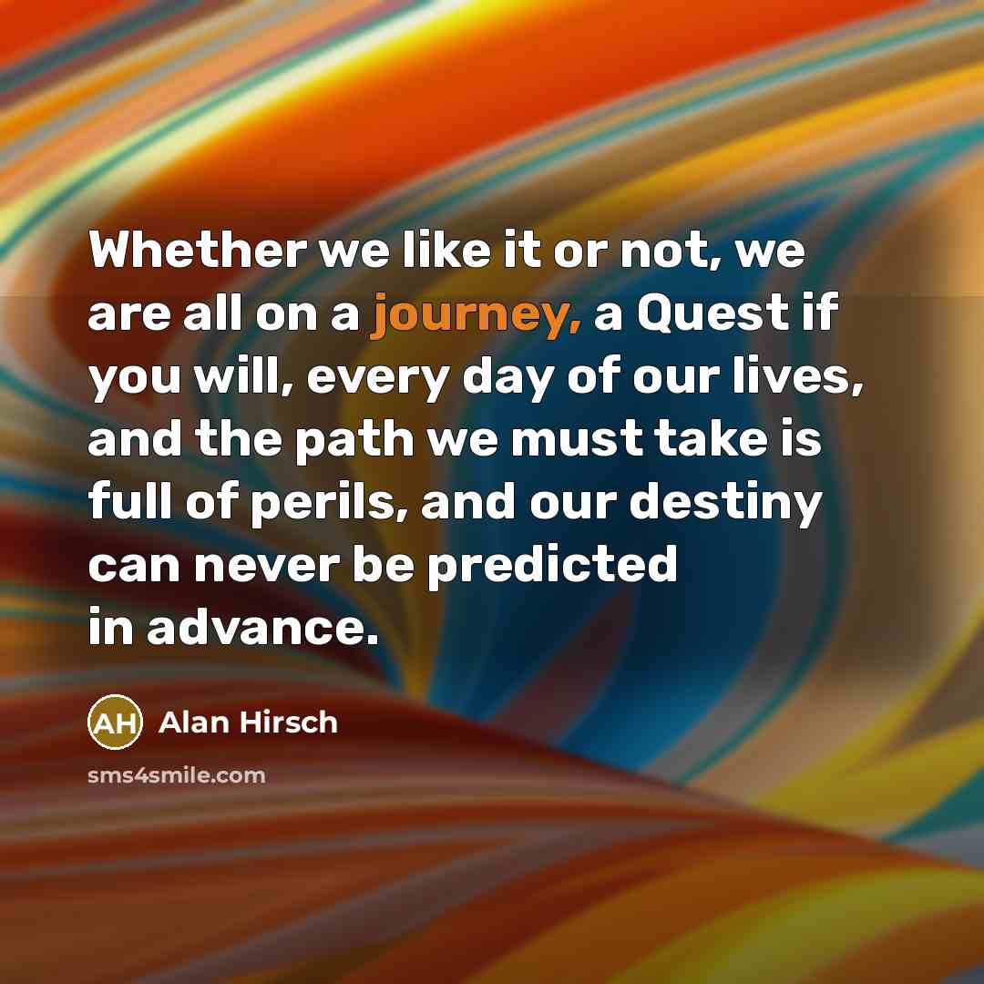 “Whether we like it or not, we are all on…” quote by Alan Hirsch