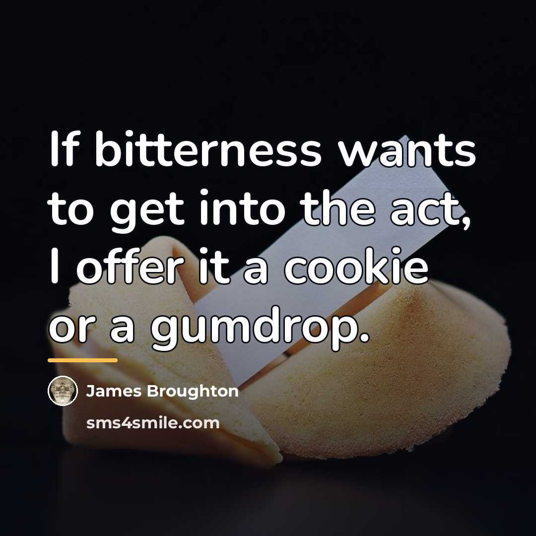 “If bitterness wants to get into the act, I offer…” quote by James Broughton