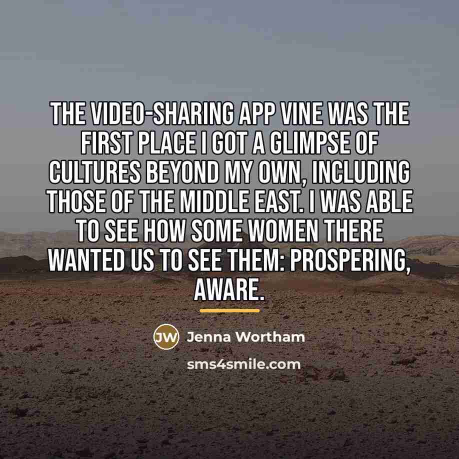 “The video-sharing app Vine was the first place I got…” quote by Jenna Wortham