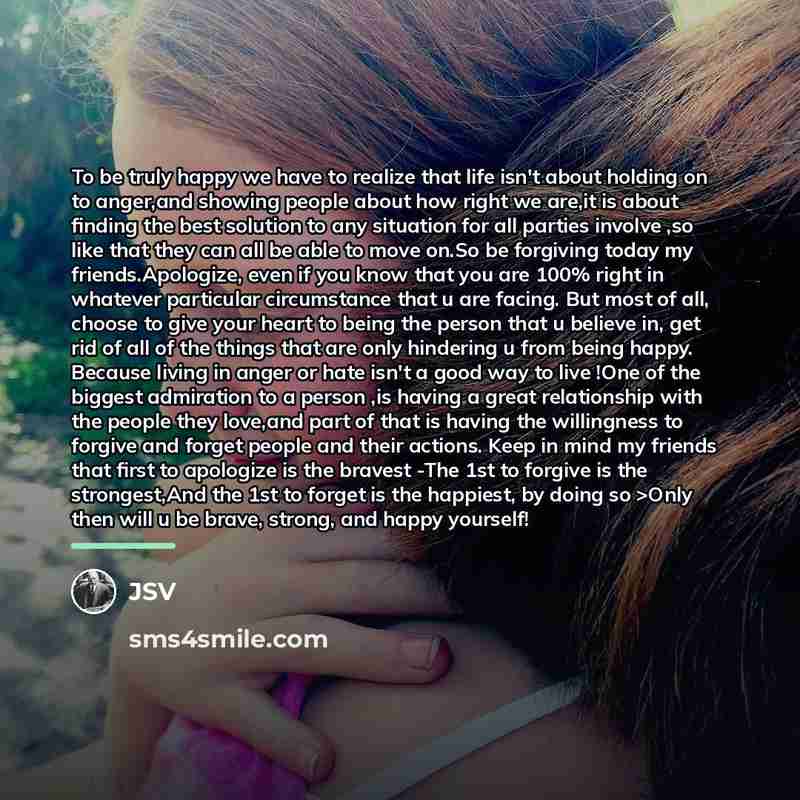 “To be truly happy we have to realize that life…” quote by JSV