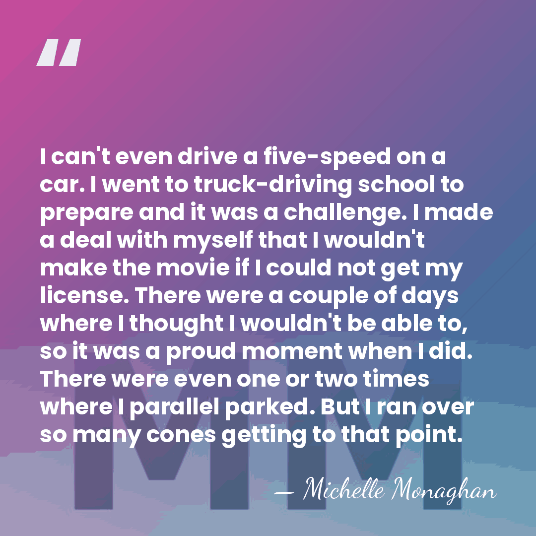 I can't even drive a five-speed on a car. I went to&hellip; - Michelle Monaghan