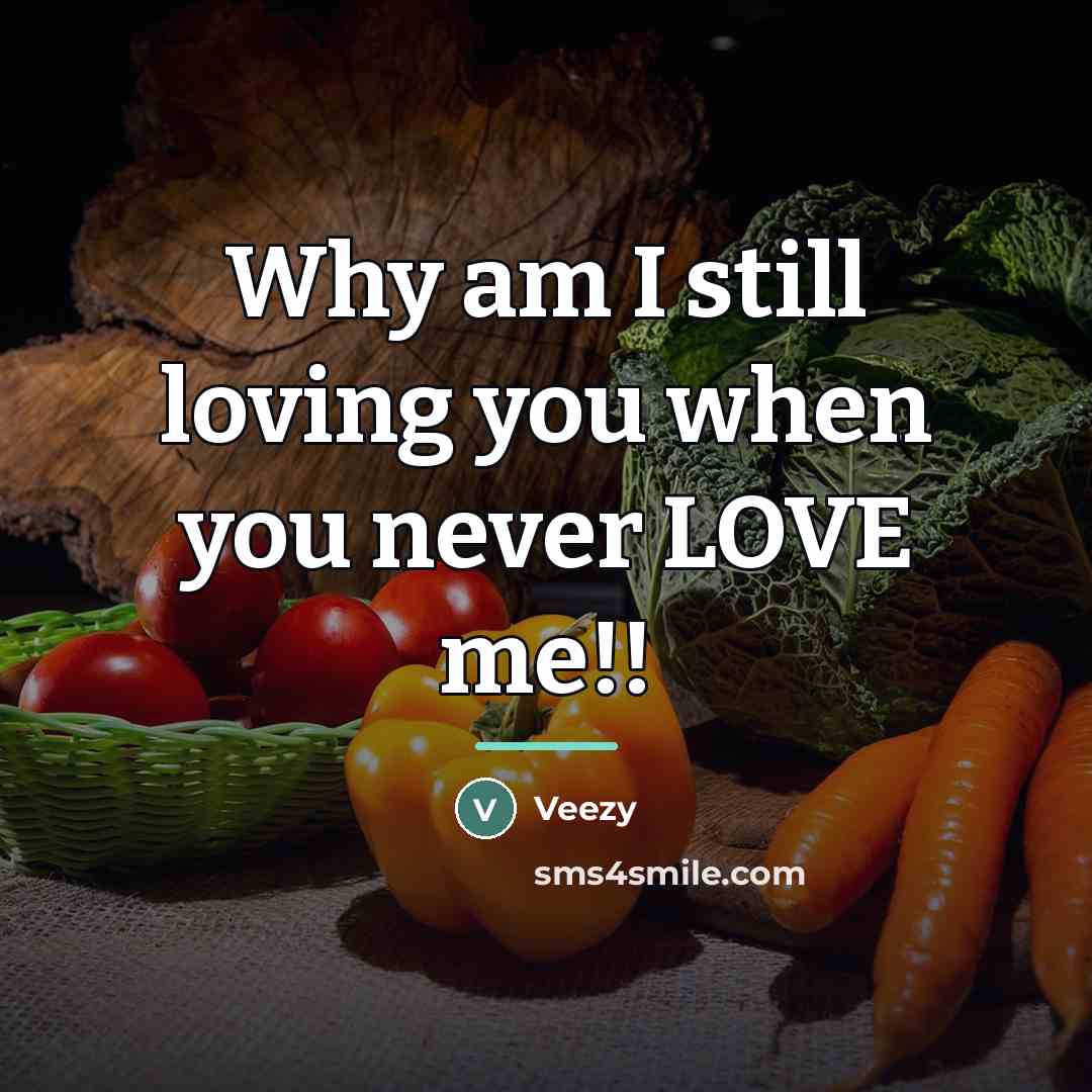 “Why am I still loving you when you never LOVE…” quote by Veezy