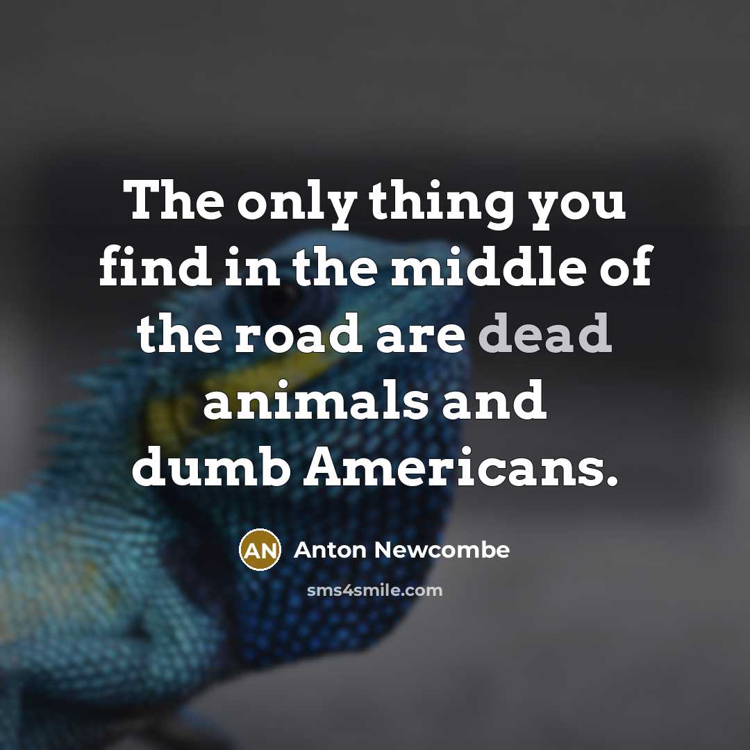 “The only thing you find in the middle of the…” quote by Anton Newcombe