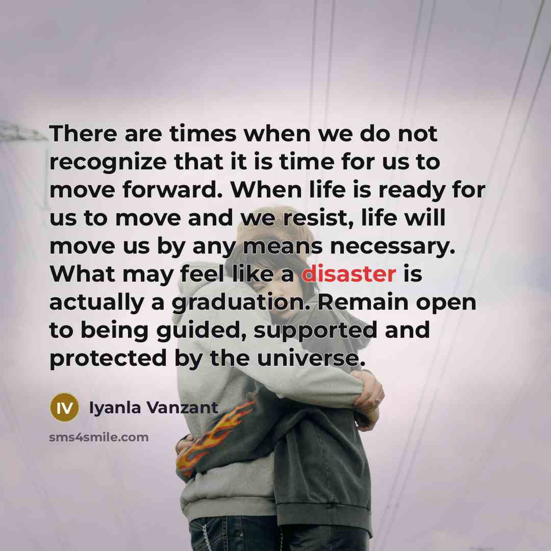 “There are times when we do not recognize that it…” quote by Iyanla Vanzant