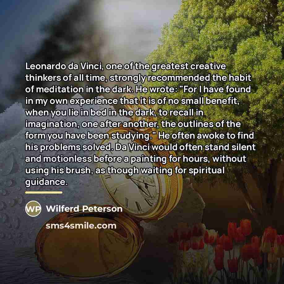 “Leonardo da Vinci, one of the greatest creative thinkers of…” quote by Wilferd Peterson