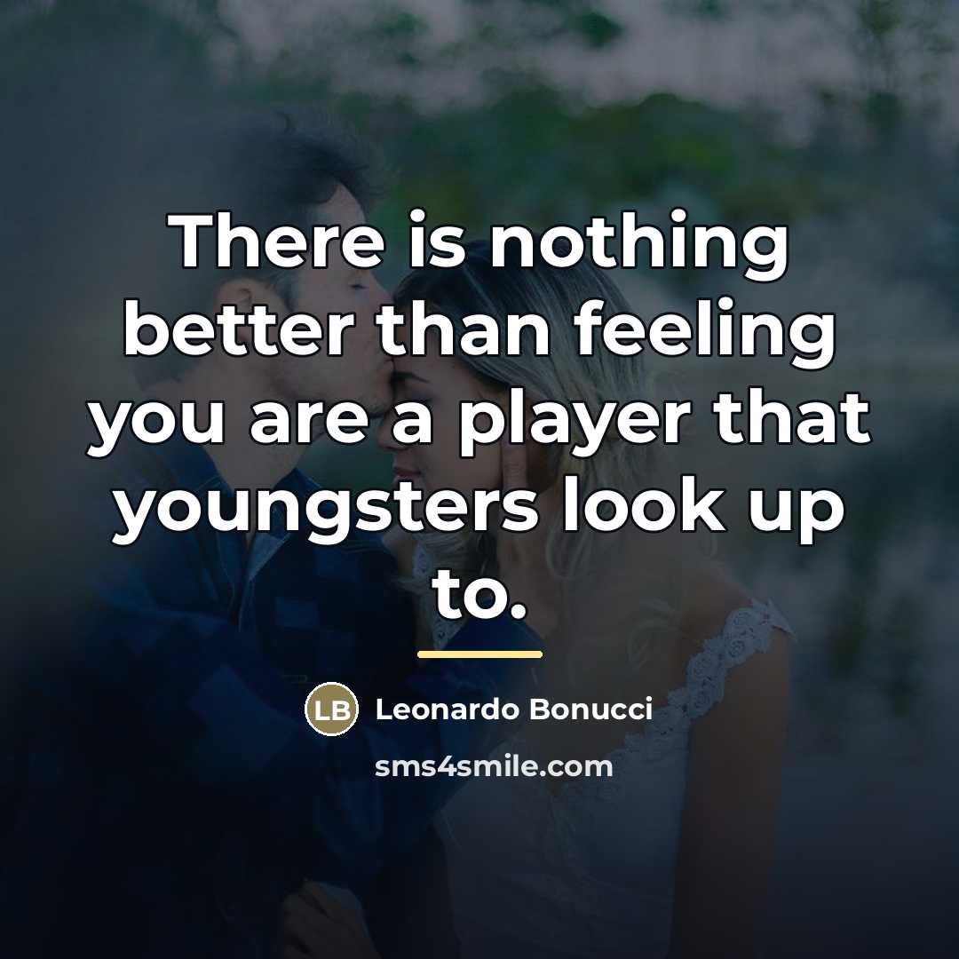 “There is nothing better than feeling you are a player…” quote by Leonardo Bonucci