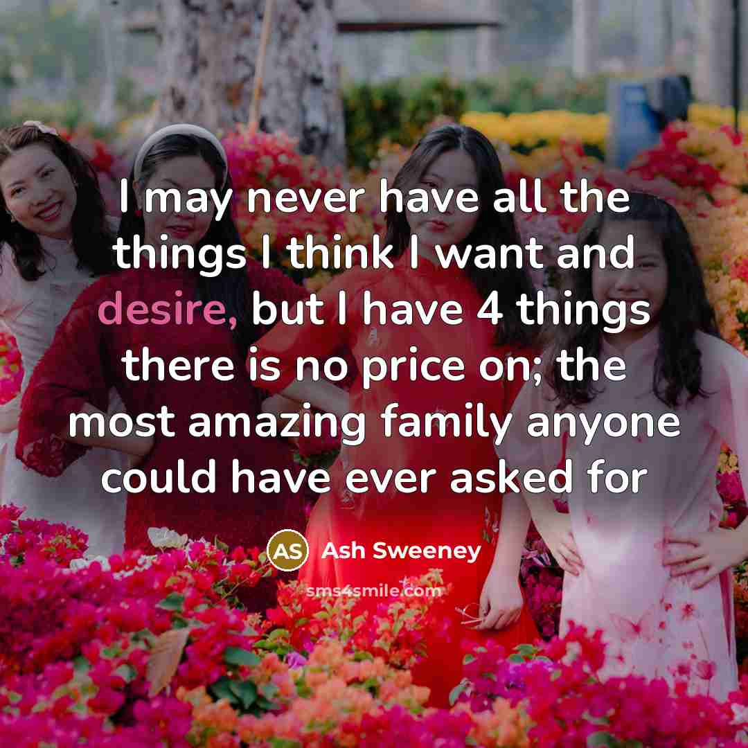 “I may never have all the things I think I…” quote by Ash Sweeney
