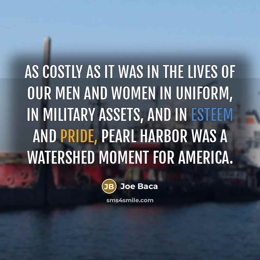 “As costly as it was in the lives of our…” quote by Joe Baca