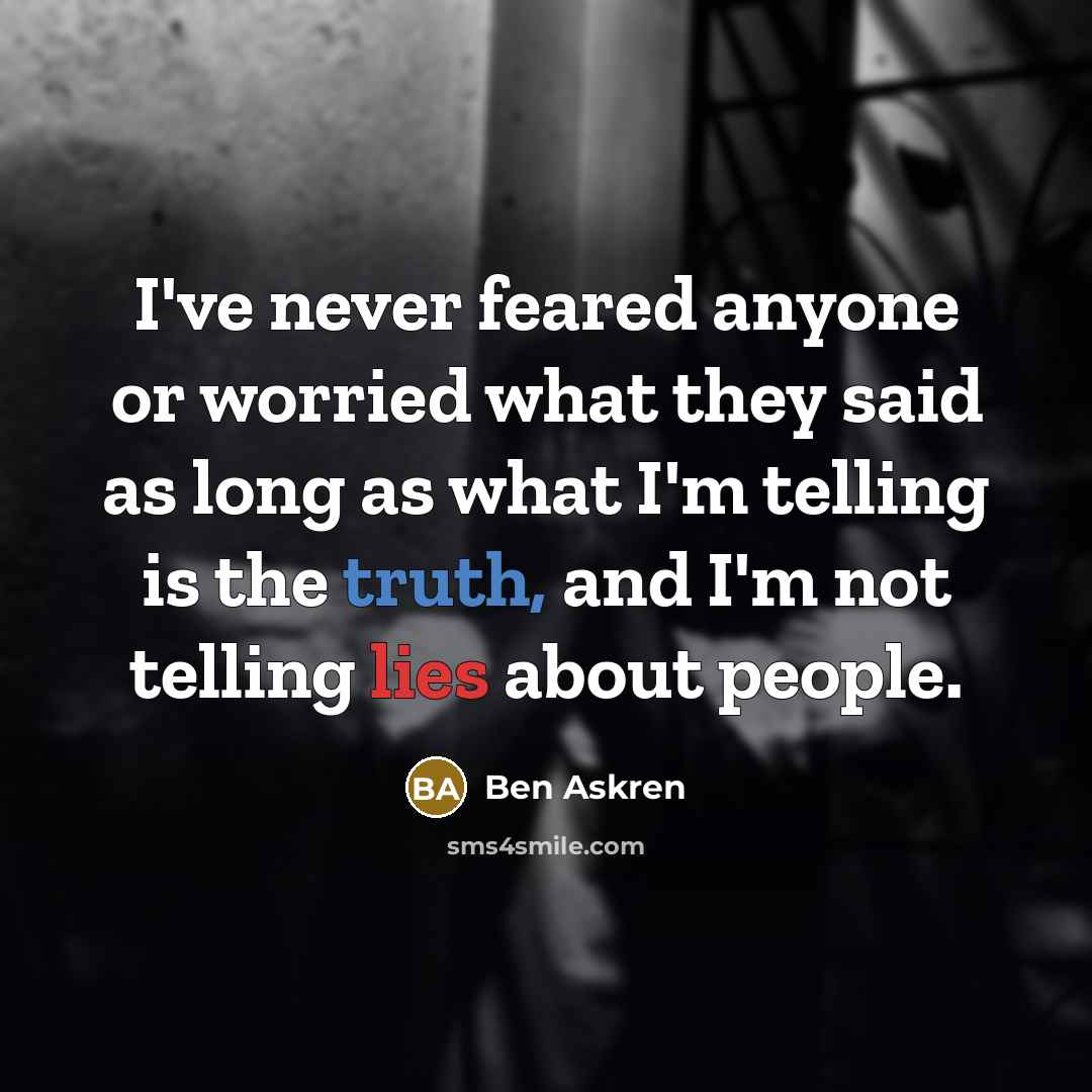 “I've never feared anyone or worried what they said as…” quote by Ben Askren
