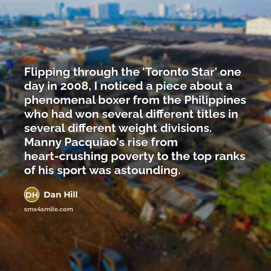 “Flipping through the 'Toronto Star' one day in 2008, I…” quote by Dan Hill