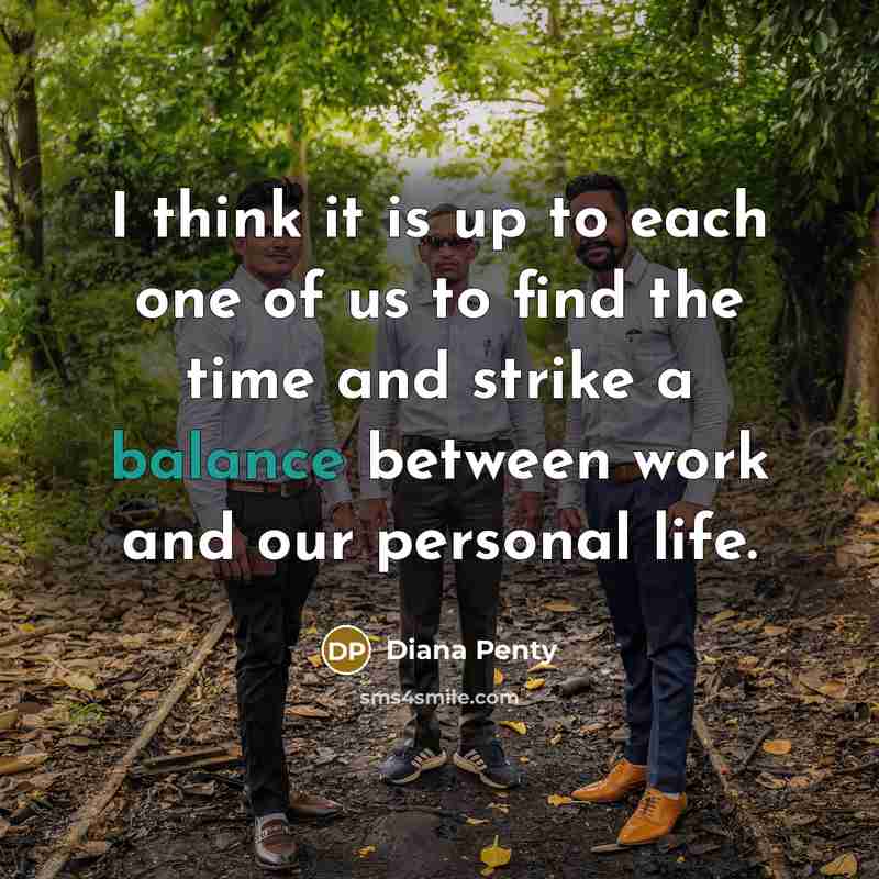 “I think it is up to each one of us…” quote by Diana Penty