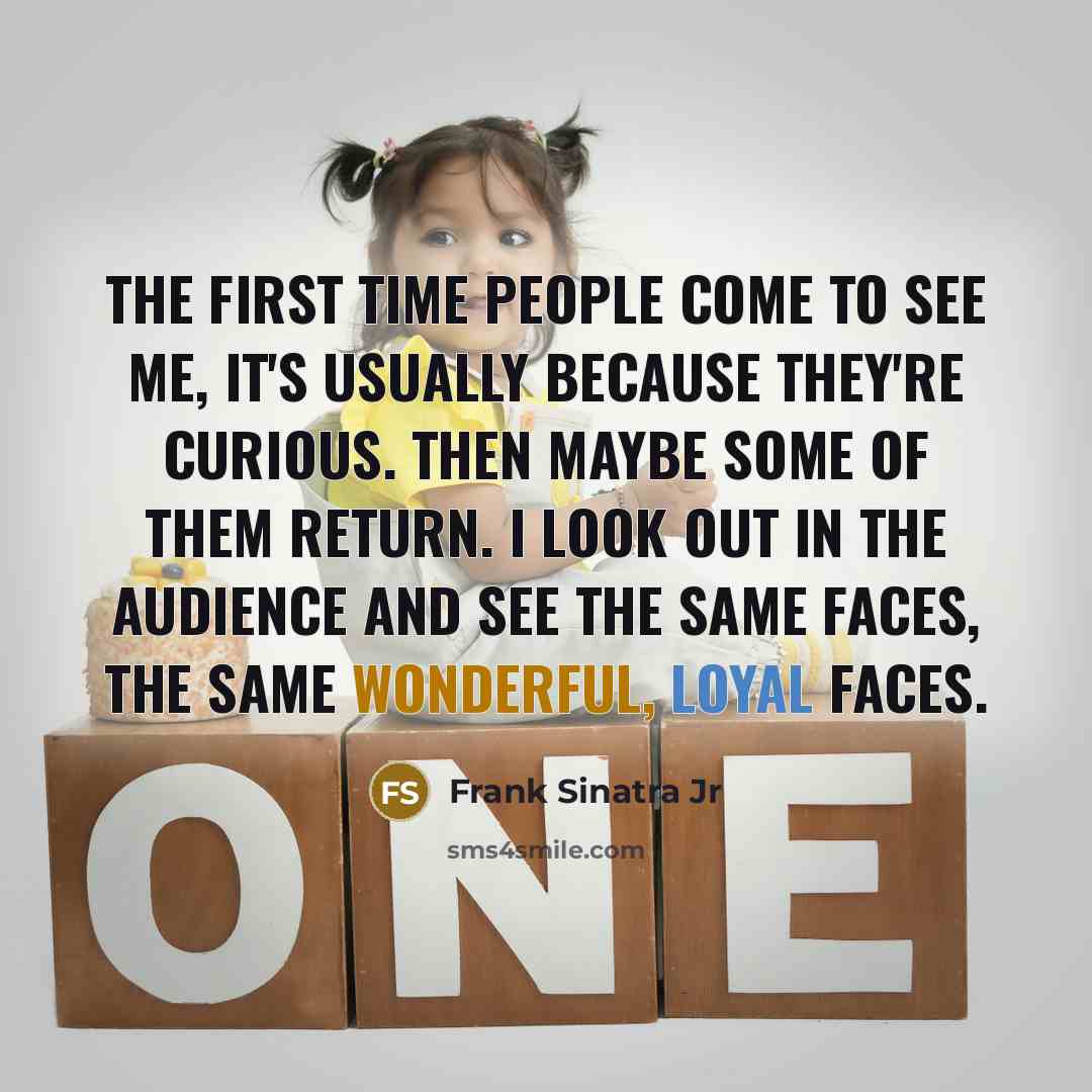 “The first time people come to see me, it's usually…” quote by Frank Sinatra Jr
