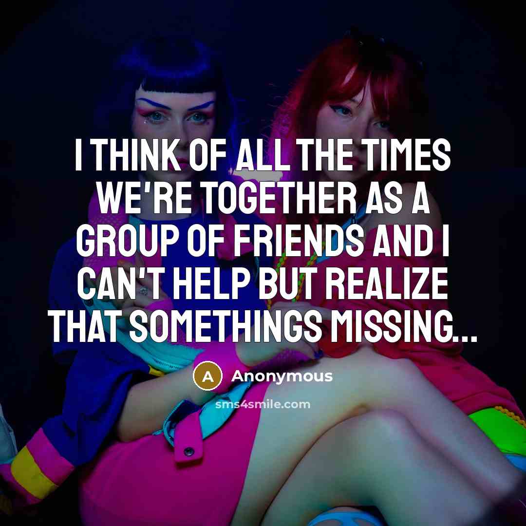 “I think of all the times we're together as a…” quote by Anonymous