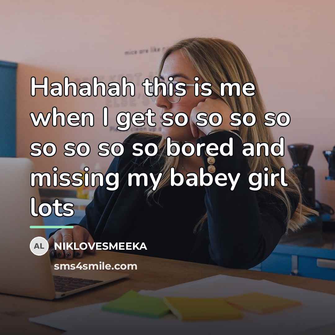“Hahahah this is me when I get so so so…” quote by NIKLOVESMEEKA