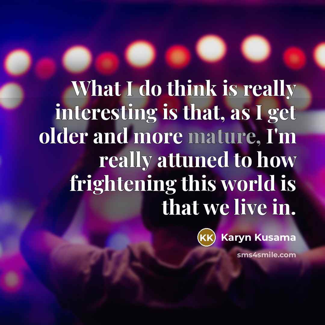 “What I do think is really interesting is that, as…” quote by Karyn Kusama