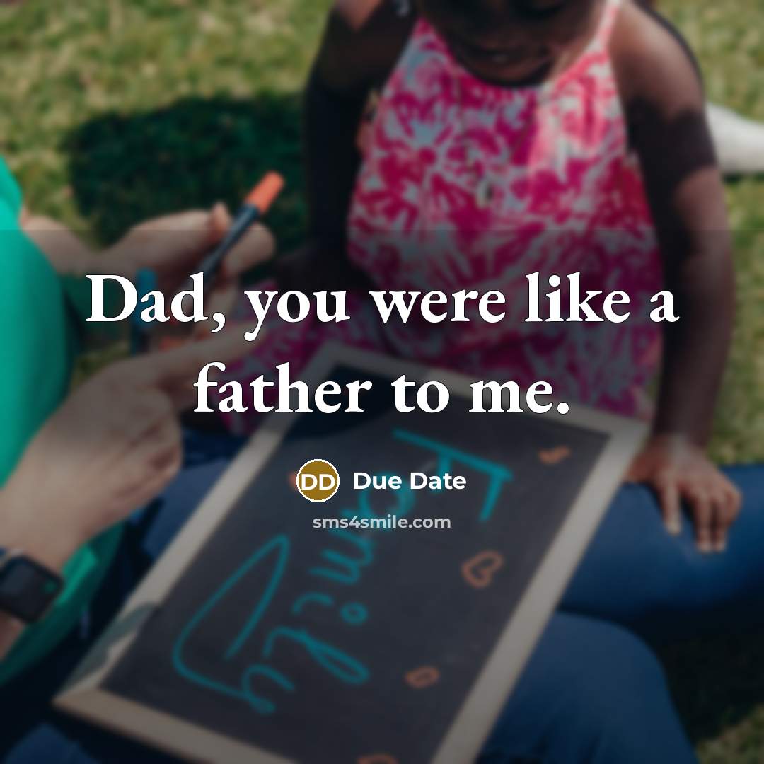 “Dad, you were like a father to me.…” quote by Due Date