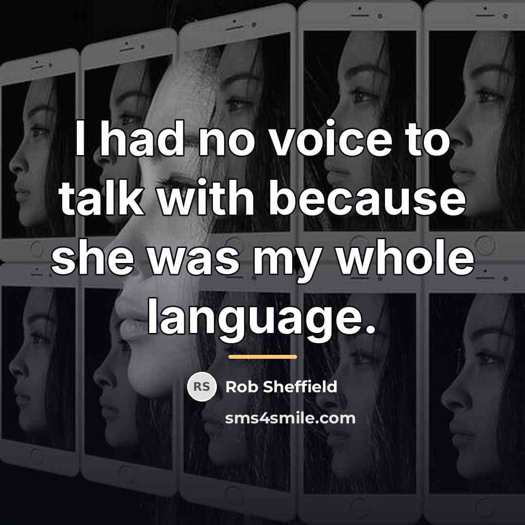“I had no voice to talk with because she was…” quote by Rob Sheffield