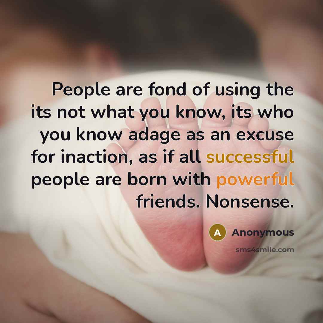 “People are fond of using the its not what you…” quote by Anonymous