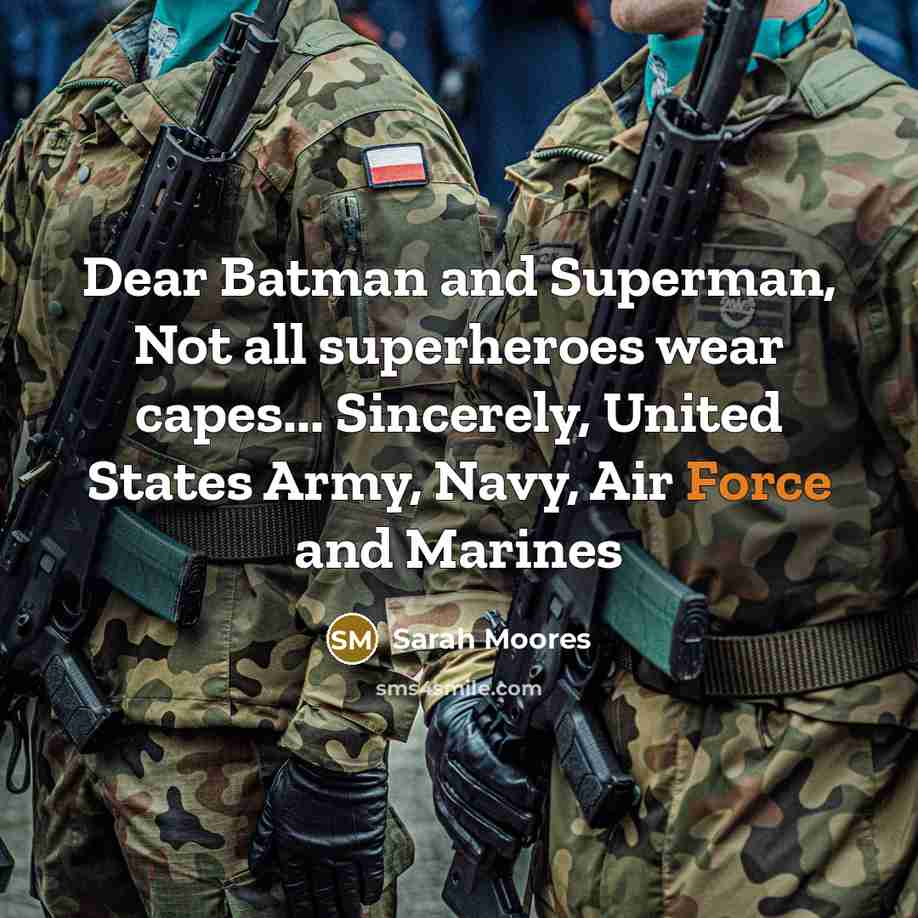 “Dear Batman and Superman, Not all superheroes wear capes... Sincerely,…” quote by Sarah Moores