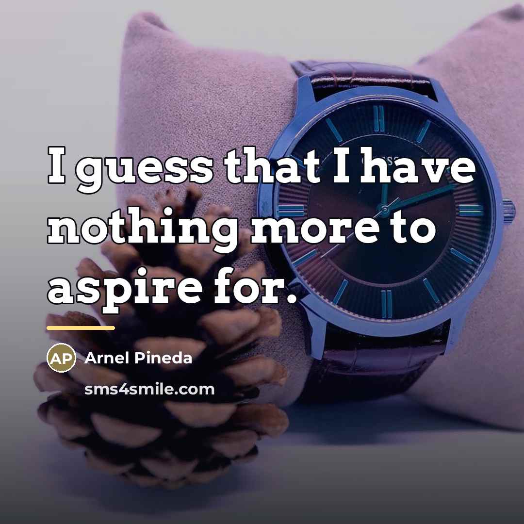 “I guess that I have nothing more to aspire for.…” quote by Arnel Pineda