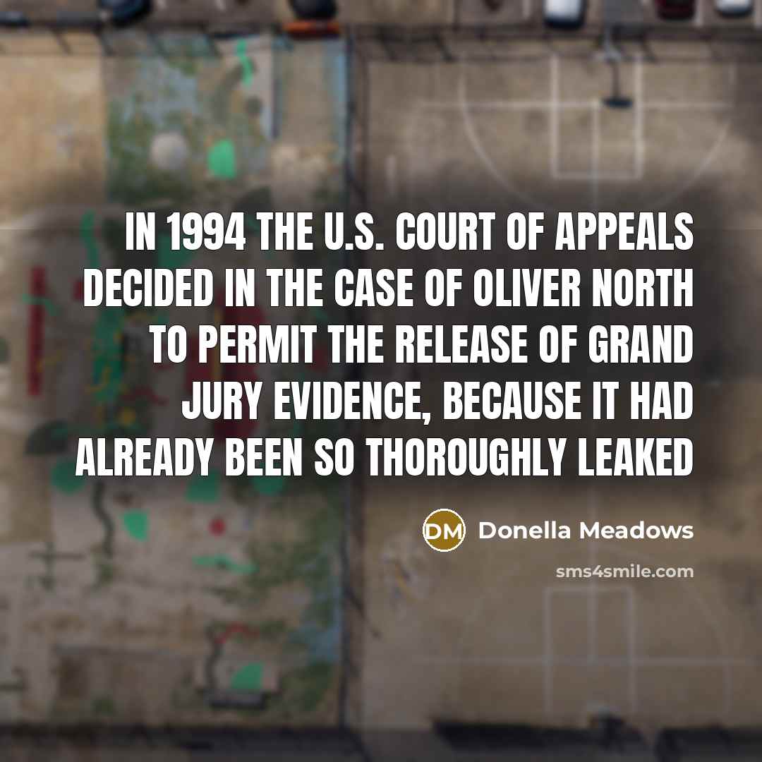“In 1994 the U.S. Court of Appeals decided in the…” quote by Donella Meadows
