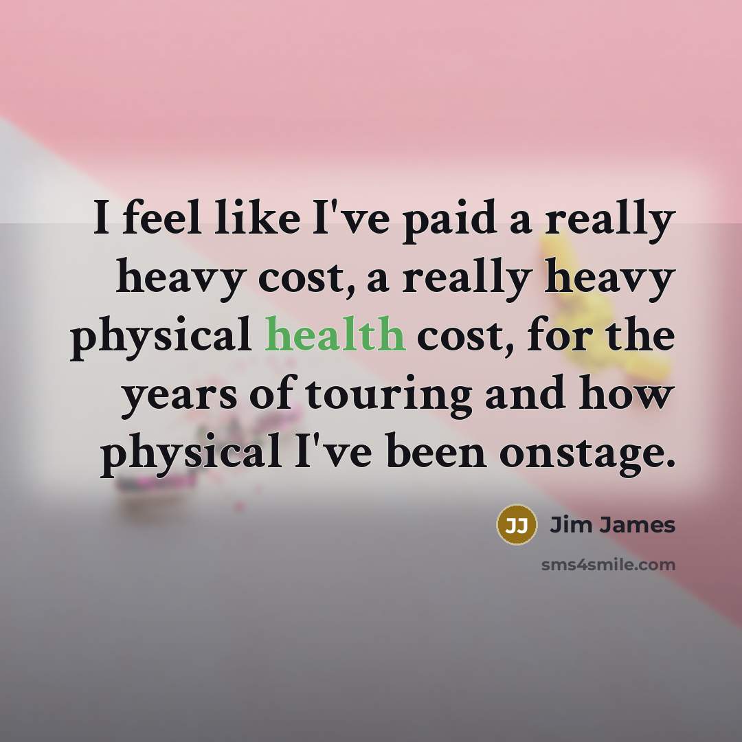 “I feel like I've paid a really heavy cost, a…” quote by Jim James
