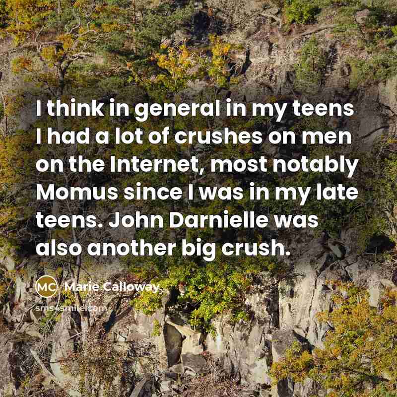 “I think in general in my teens I had a…” quote by Marie Calloway