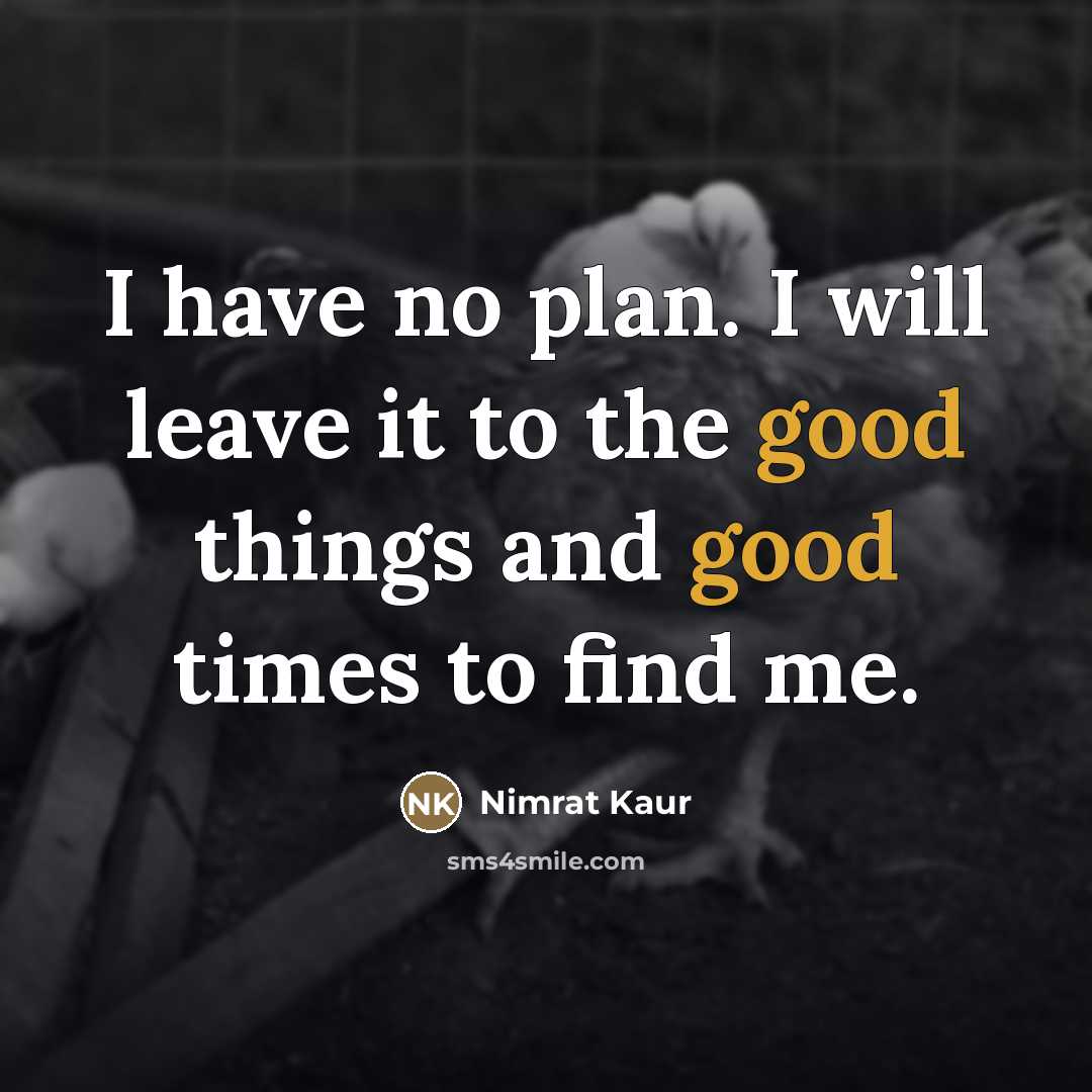 “I have no plan. I will leave it to the…” quote by Nimrat Kaur