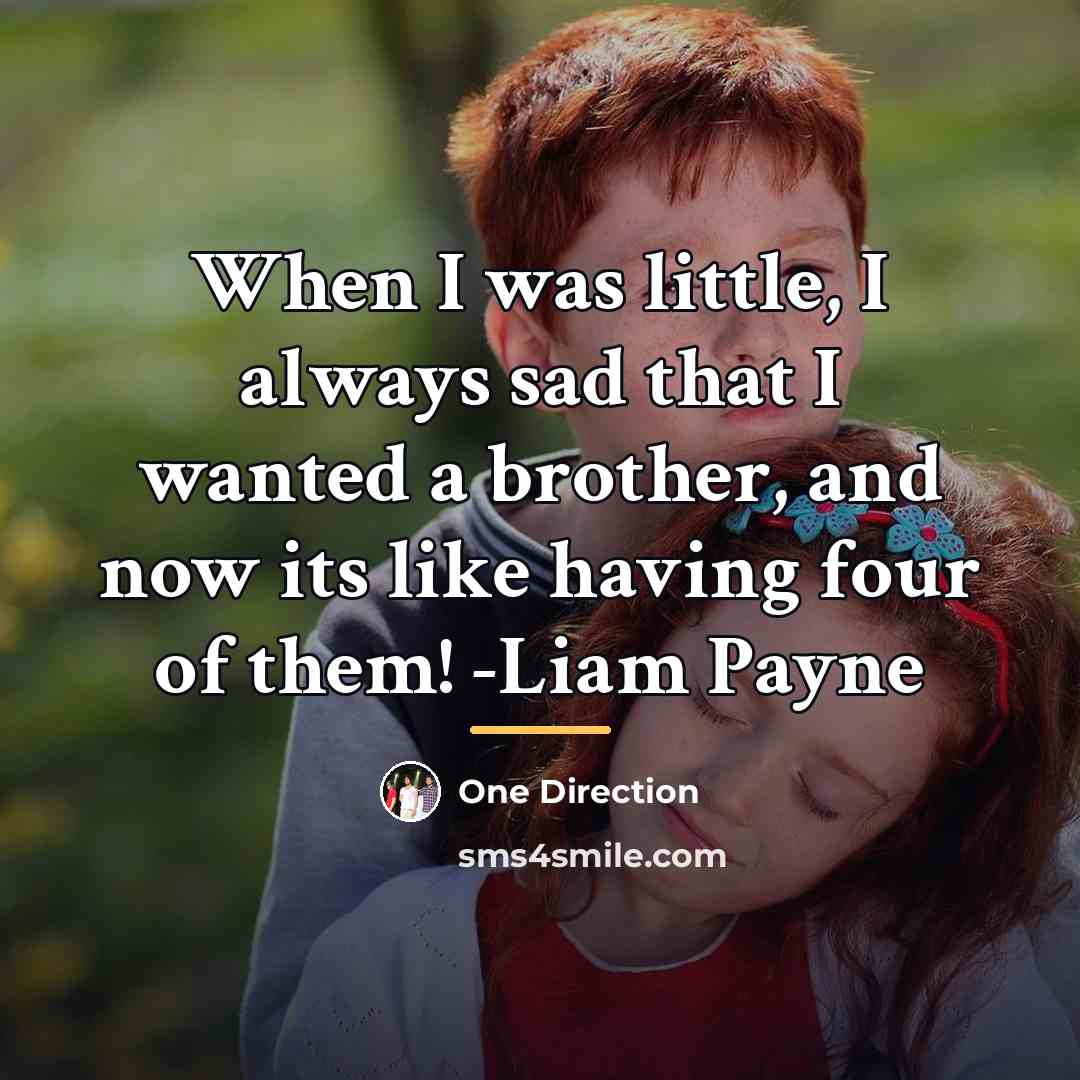 “When I was little, I always sad that I wanted…” quote by One Direction
