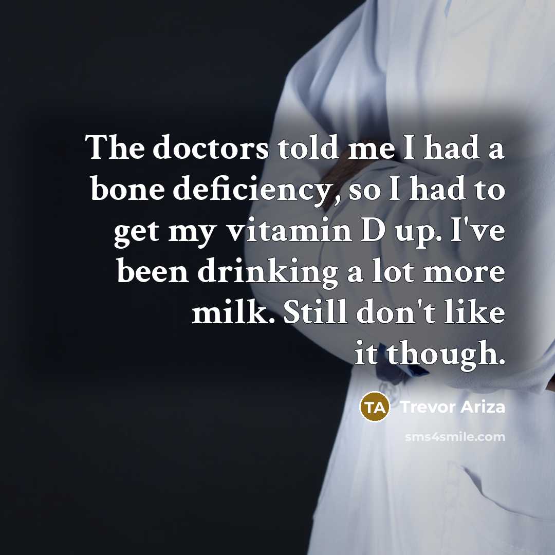 “The doctors told me I had a bone deficiency, so…” quote by Trevor Ariza