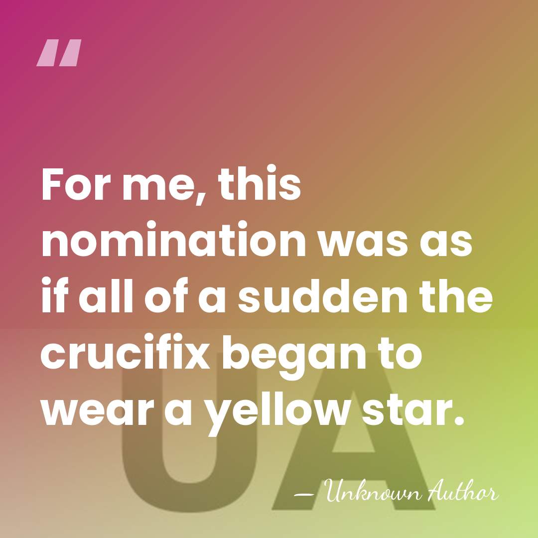 For me, this nomination was as if all of a sudden the&hellip; - Jean-Marie Lustiger