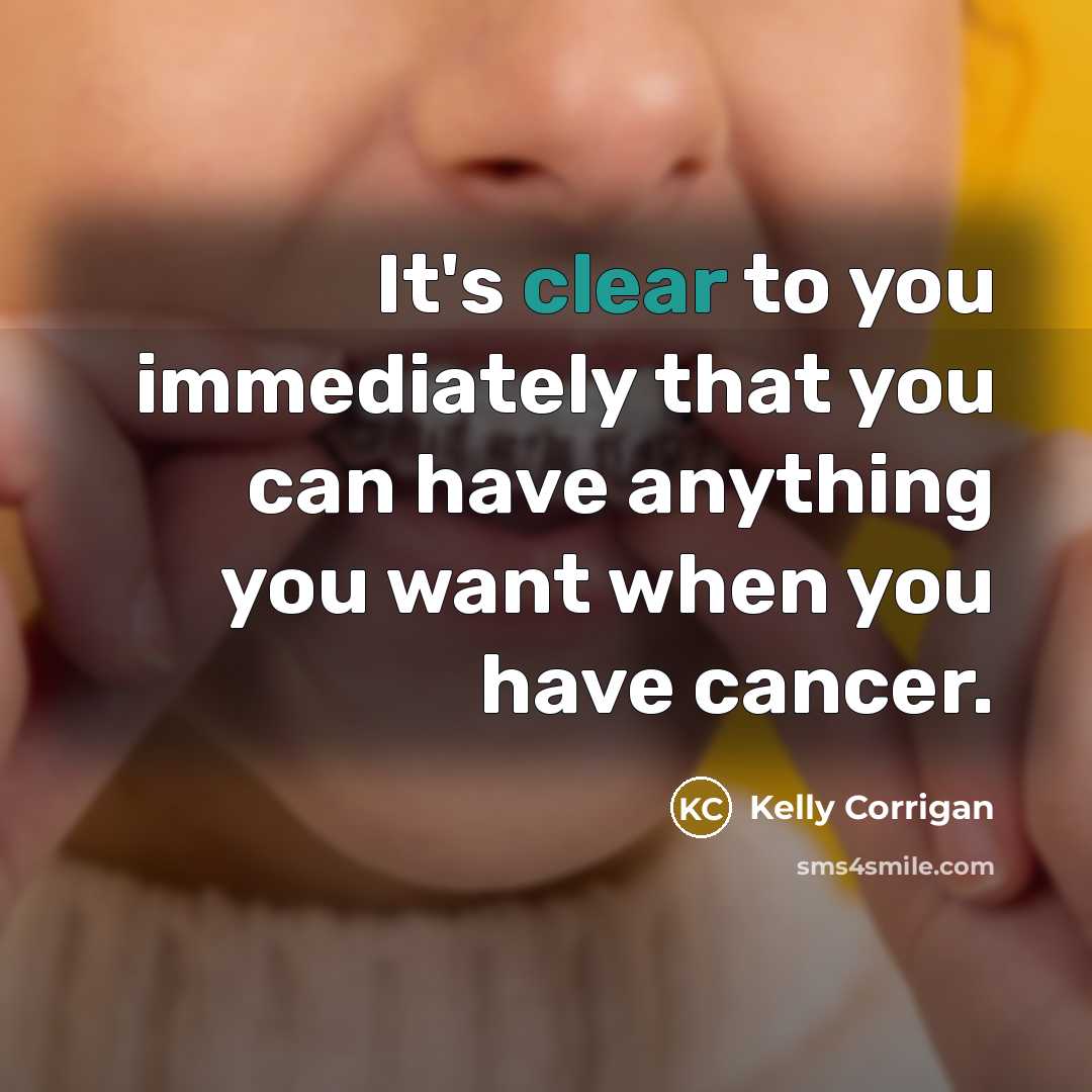 “It's clear to you immediately that you can have anything…” quote by Kelly Corrigan