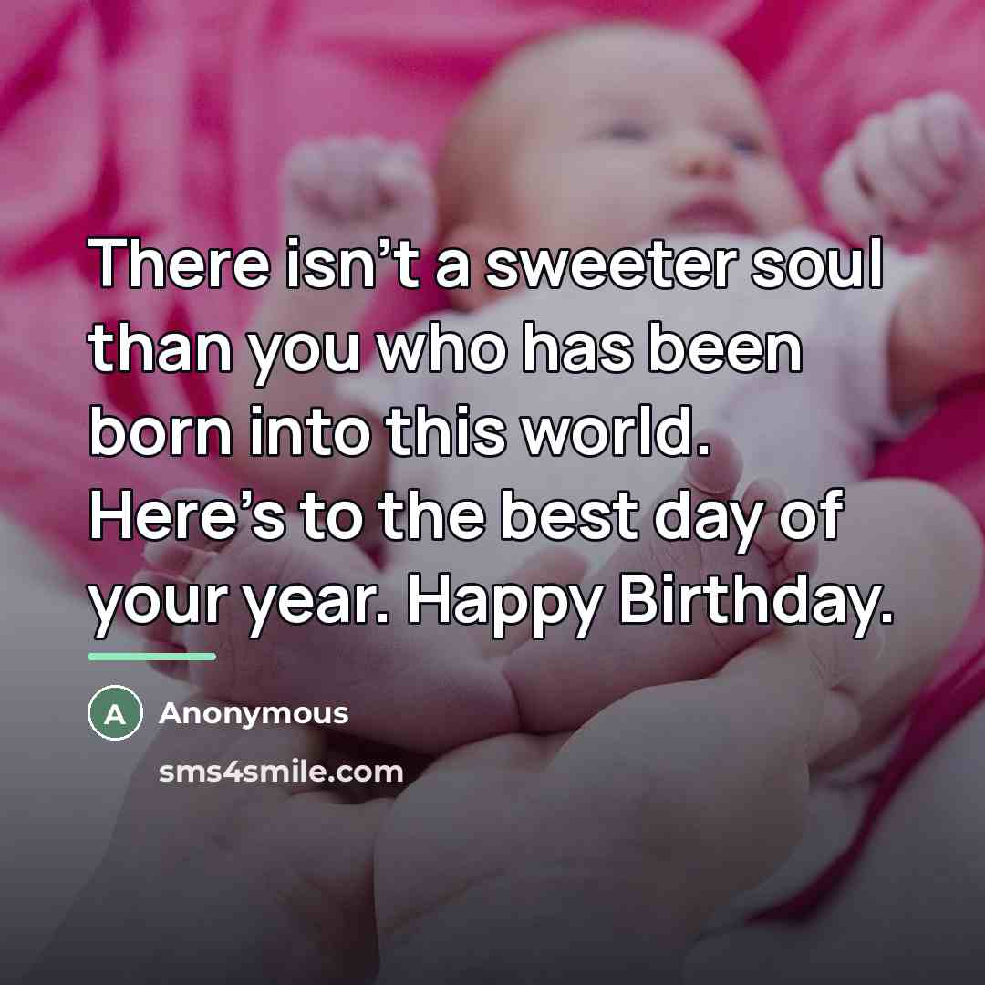 “There isn't a sweeter soul than you who has been…” quote by Anonymous