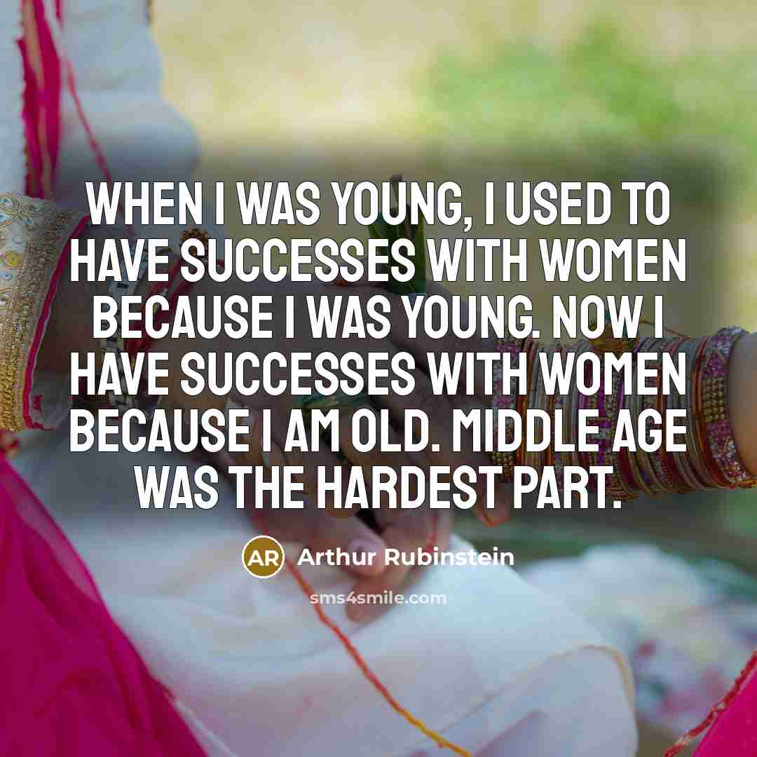 “When I was young, I used to have successes with…” quote by Arthur Rubinstein