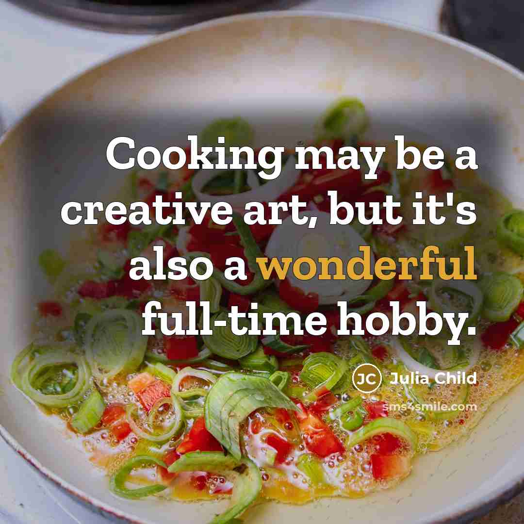 “Cooking may be a creative art, but it's also a…” quote by Julia Child