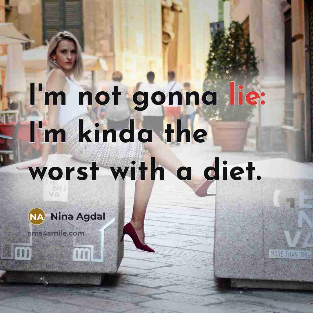 “I'm not gonna lie: I'm kinda the worst with a…” quote by Nina Agdal