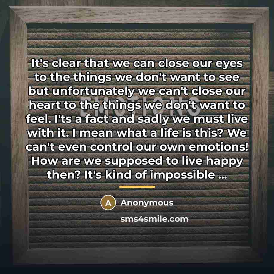 “It's clear that we can close our eyes to the…” quote by Anonymous