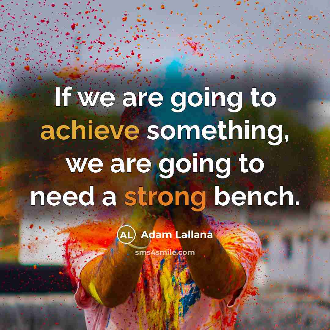 “If we are going to achieve something, we are going…” quote by Adam Lallana