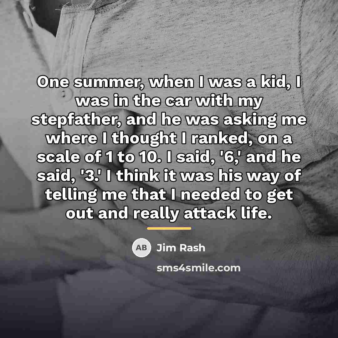 “One summer, when I was a kid, I was in…” quote by Jim Rash